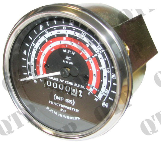 REV COUNTER CLOCK