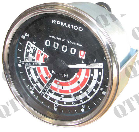 REV COUNTER CLOCK