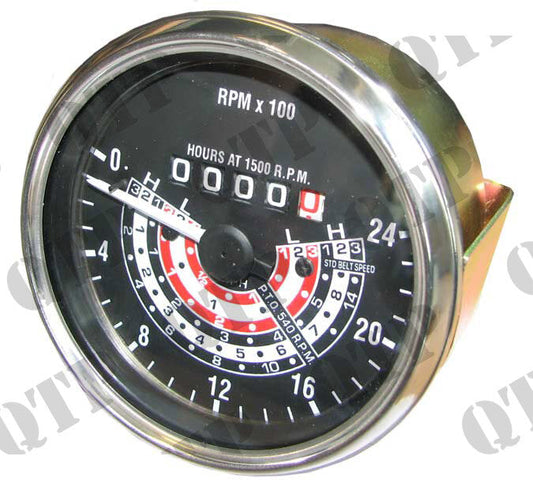 REV COUNTER CLOCK