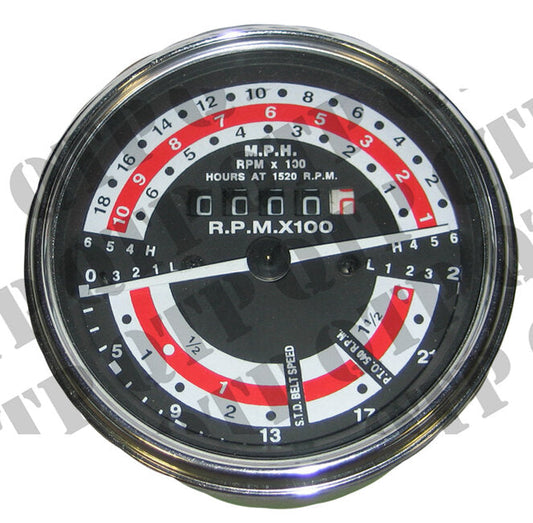 REV COUNTER CLOCK